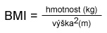 Vzorec BMI